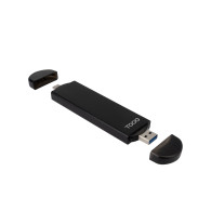 CAJA EXTERNA M.2 NGFF NVMe USB3.2 GEN2 USB-C+USB-A TOOQ TQE-2240B