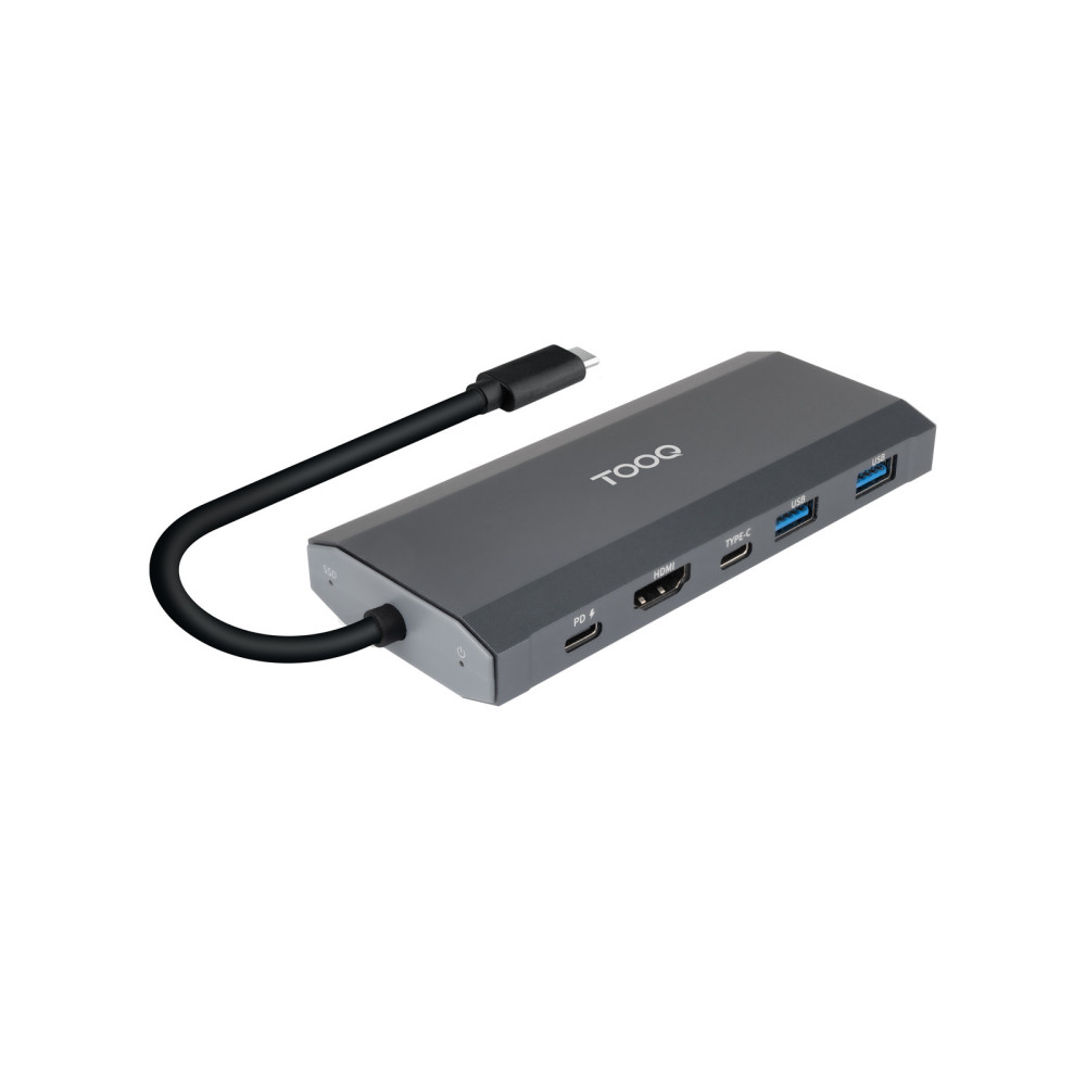 CAJA EXTERNA+HUB M.2 NGFF NVMe USB3.2 GEN2 TOOQ TQE-2241G