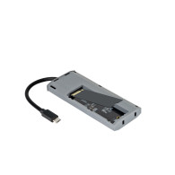 CAJA EXTERNA+HUB M.2 NGFF NVMe USB3.2 GEN2 TOOQ TQE-2241G