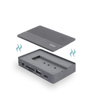 CAJA EXTERNA+HUB M.2 NGFF NVMe USB3.2 GEN2 TOOQ TQE-2242G