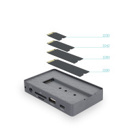 CAJA EXTERNA+HUB M.2 NGFF NVMe USB3.2 GEN2 TOOQ TQE-2242G