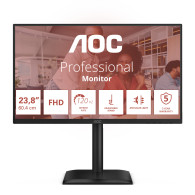 MONITOR 23.8 AOC 24E4U IPS FHD 1920X1080 120Hz MM VGA HDMI PANTALL GIRA NEGRO