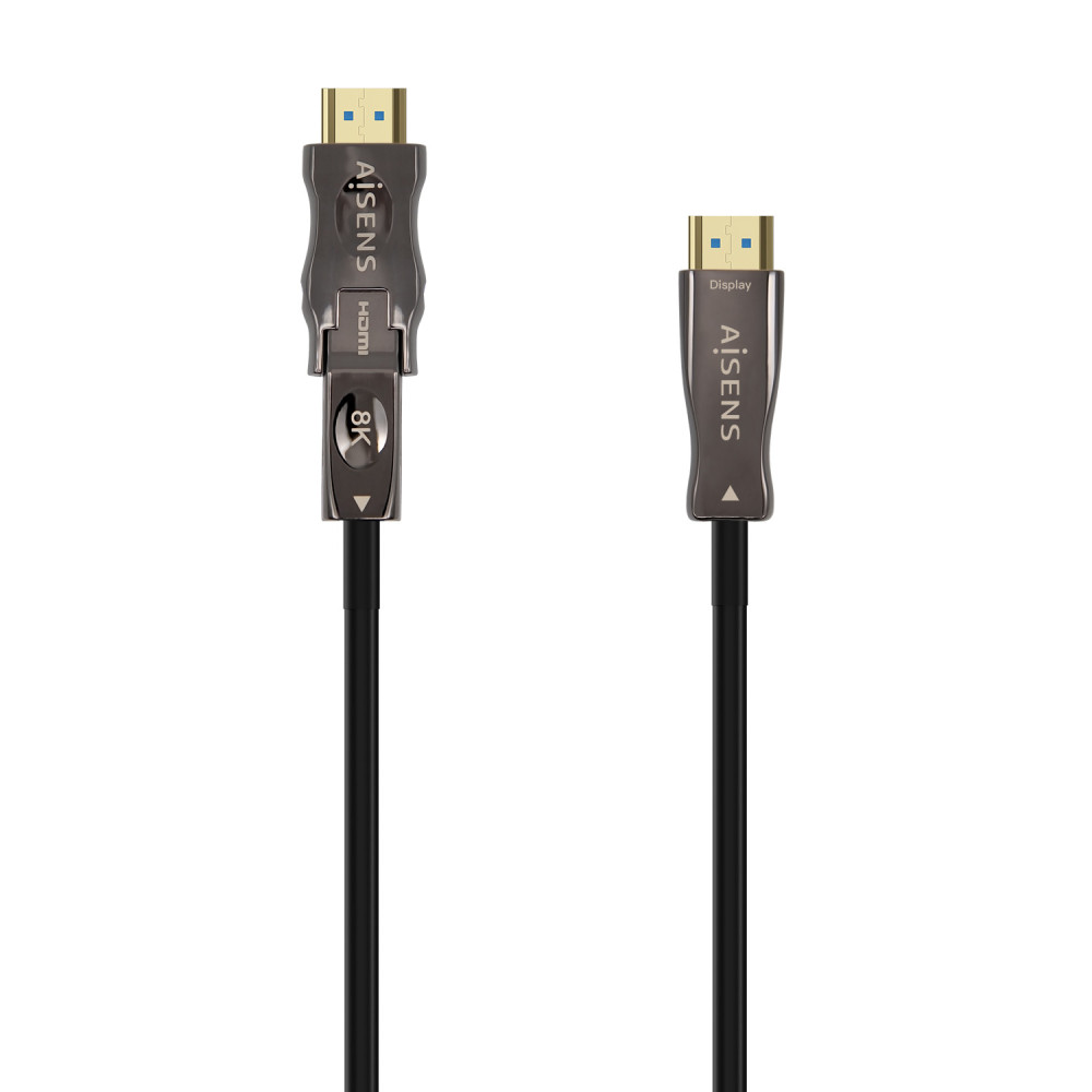 CABLE HDMI V2.1 AOC DESMONTABLE 8K 4K 4 4 4 AM-DM-AM NEGRO 30M AISENS A153-0646