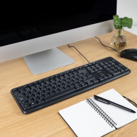 TECLADO TOOQ USB 104 TECLAS NEGRO TQK-2002-B