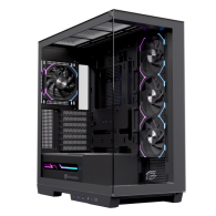 CAJA ATX SEMITORRE EINAREX Z1K RGB C-TEMPLADO NEGRA EXCS-ZE-10KR-B