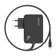 CARGADOR GaN 100W PD3.0 1XUSB-C 1.8M NEGRO AISENS ASCH-1PD100WL50-BK