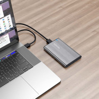 CAJA EXTERNA 2.5 9.5MM SATA A USB 3.0 USB3.1 GEN1 GRIS AISENS ASE-2526GR