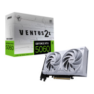 MSI TARJETA GRAFICA RTX 5060 8G VENTUS 2X OC WHITE NVIDIA 8 GB GDDR7
