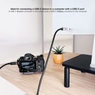 CABLE USB3.2 GEN2X1 AOC 60W 8K USB-C M M NEGRO 10M NANOCABLE 10.01.4610