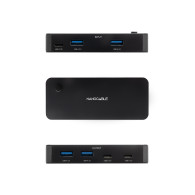SWITCH NANOCABLE 2xUSB 3.0+USB-C 5V A 2xUSB-A3.0+2xUSB-C3.0 10.12.0011