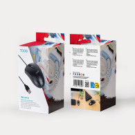 RATON TOOQ USB CON CABLE USB 1000 DPI NEGRO TQM-1001-B