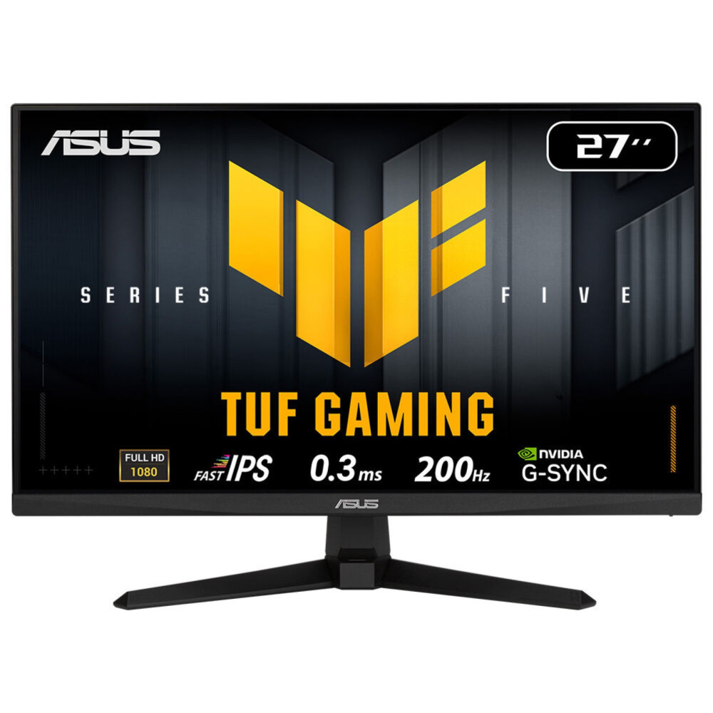 MONITOR 27 ASUS GAMING TUF VG279Q5A IPS FHD 1MS 200HZ HDMI DP MM NEGRO