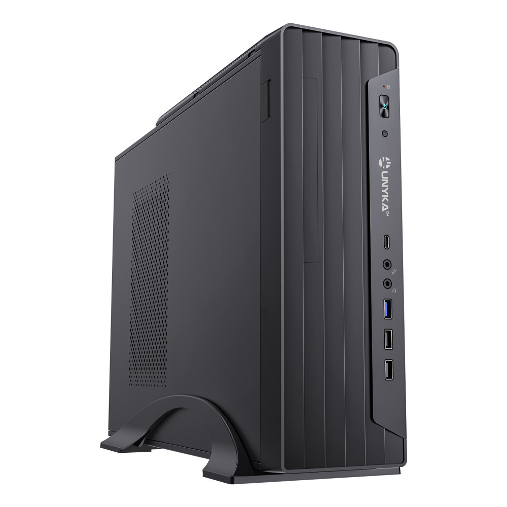 CAJA MICRO-ATXMINI-ITX SOBREMESA UNYKA 2012 USB3.02.0 USBC (SFX300GOLD) NEGRA