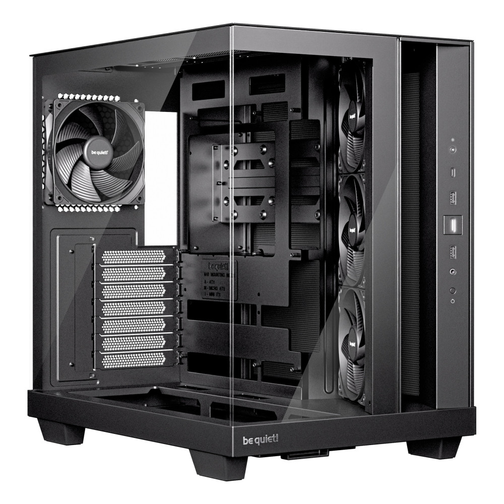 CAJA ATX SEMITORRE BE QUIET LIGHT BASE 500 BLACK BGW83
