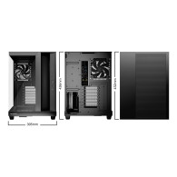 CAJA ATX SEMITORRE BE QUIET LIGHT BASE 500 BLACK BGW83