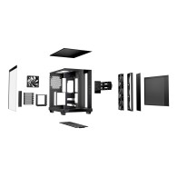 CAJA ATX SEMITORRE BE QUIET LIGHT BASE 500 BLACK BGW83