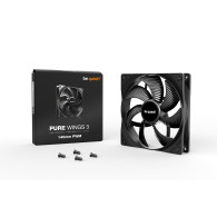 VENTILADOR CAJA ADICIONAL 14X14 BE QUIET PURE WINGS 3 BLACK