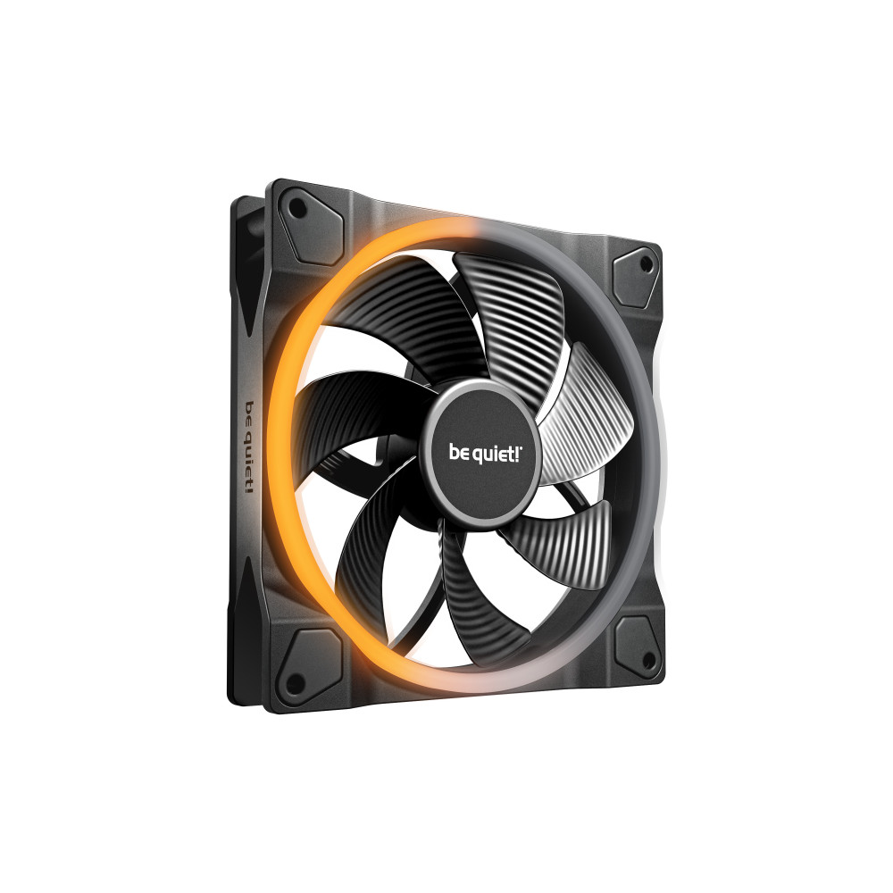 VENTILADOR CAJA ADICIONAL 14X14 BE QUIET LIGHT WINGS 140 REVERSE BLACK