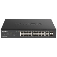 SWITCH D-LINK 18P DGS-1100-18V2 E 16*10 100 1000 +2GIGAB SFP POE+