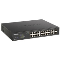 SWITCH D-LINK 18P DGS-1100-18V2 E 16*10 100 1000 +2GIGAB SFP POE+