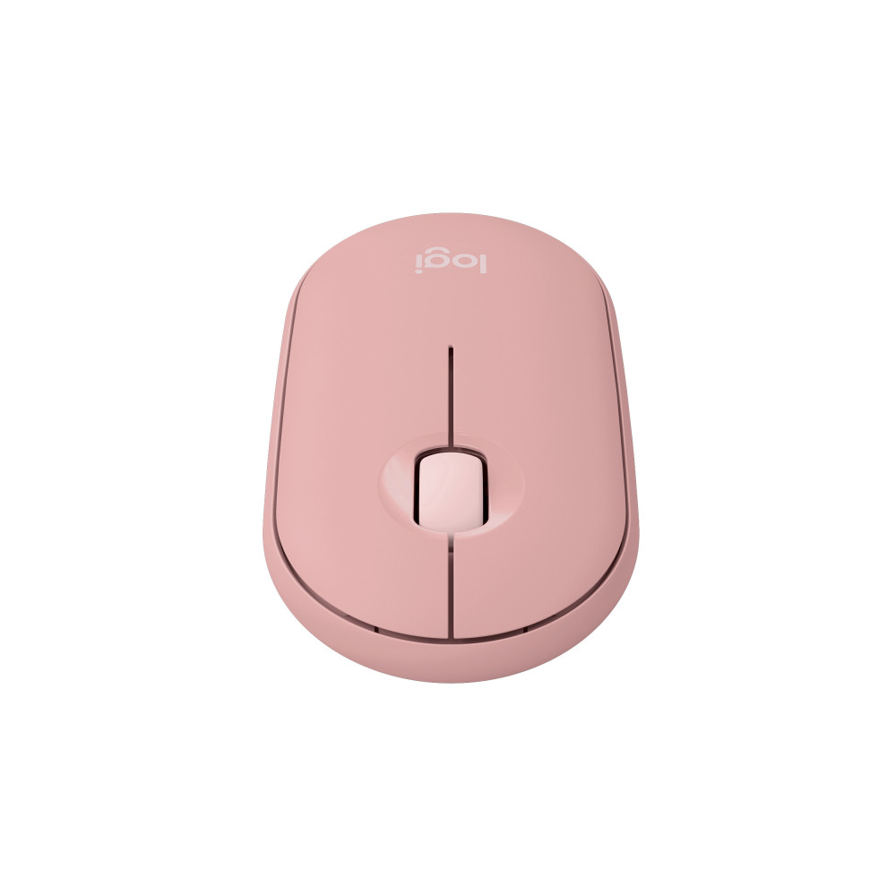 RATON LOGITECH INALAMBRICO M350S USB PEBBLE ROSA 910-007014