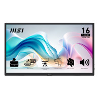 MONITOR 15.6 MSI PORTATIL MP165 E6 FHD1920X1080 USB-C HDMI NEGRO